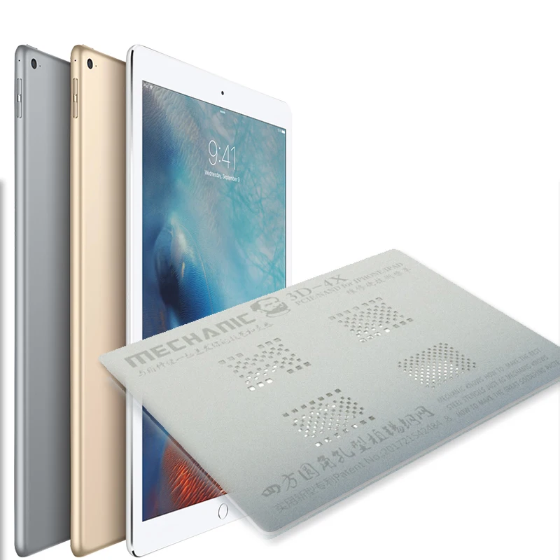Механический трафарет для iPhone 4/6/6s/7/8/X XS MAX XR iPad 2/3/4 Air PCIE/NAND/жесткий диск 3D стальная