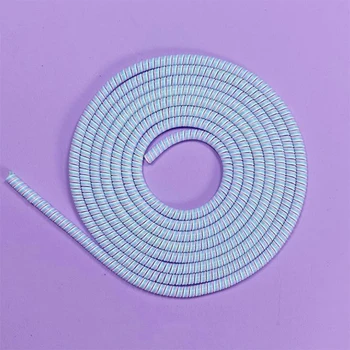 1.4M สีสายโทรศัพท์เชือก Protector Anti-Break ฤดูใบไม้ผลิป้องกันเชือกสำหรับสายชาร์จ USB สายหูฟังข้อมูล bobbin Winder 7