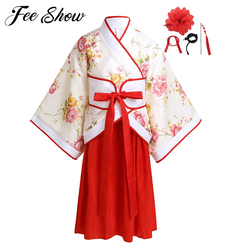 Hanfu старинное китайское традиционное платье для детей танцевальный костюм