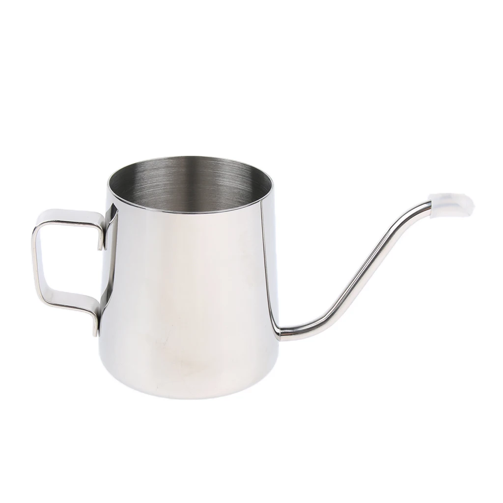 8.5oz Pour Over Coffee Gooseneck Kettle Hand Drip Pot Stainless Steel