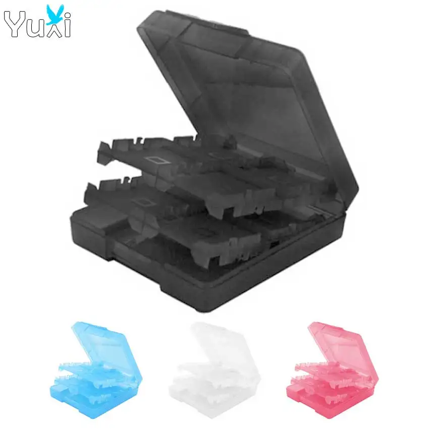 YuXi 16 в 1 защитный игровой картридж корпус держатель Чехол Коробка для nintendo DS/DS Lite/3DS/3DS XL/LL