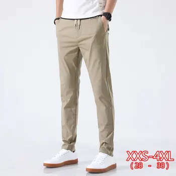 

Men Casual Pants New Design Casual Hombres Pantalones Cotton Slim Pant Male Trousers Fashion Business Tie Pants Man