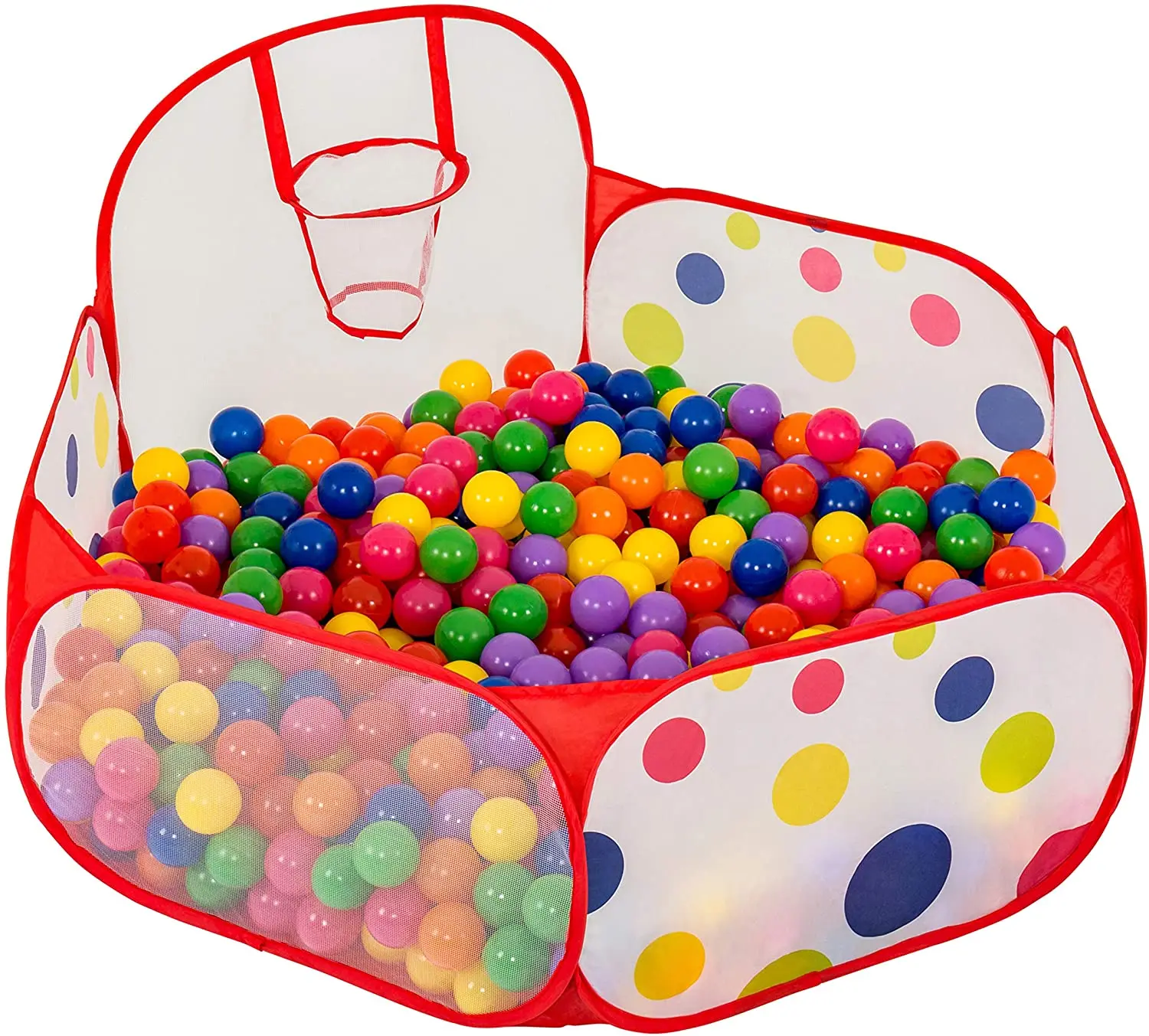 Foldable Children Kids Ocean Ball Pit Pool Baby Play Tent Garden Toy Pink 