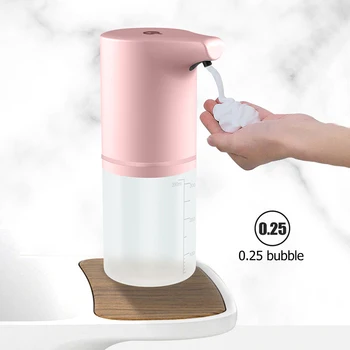 

USB Charging Infrared Induction Automatic Foaming Liquid Soap Dispenser Induction Foaming Hand Washing Device for Kitchen