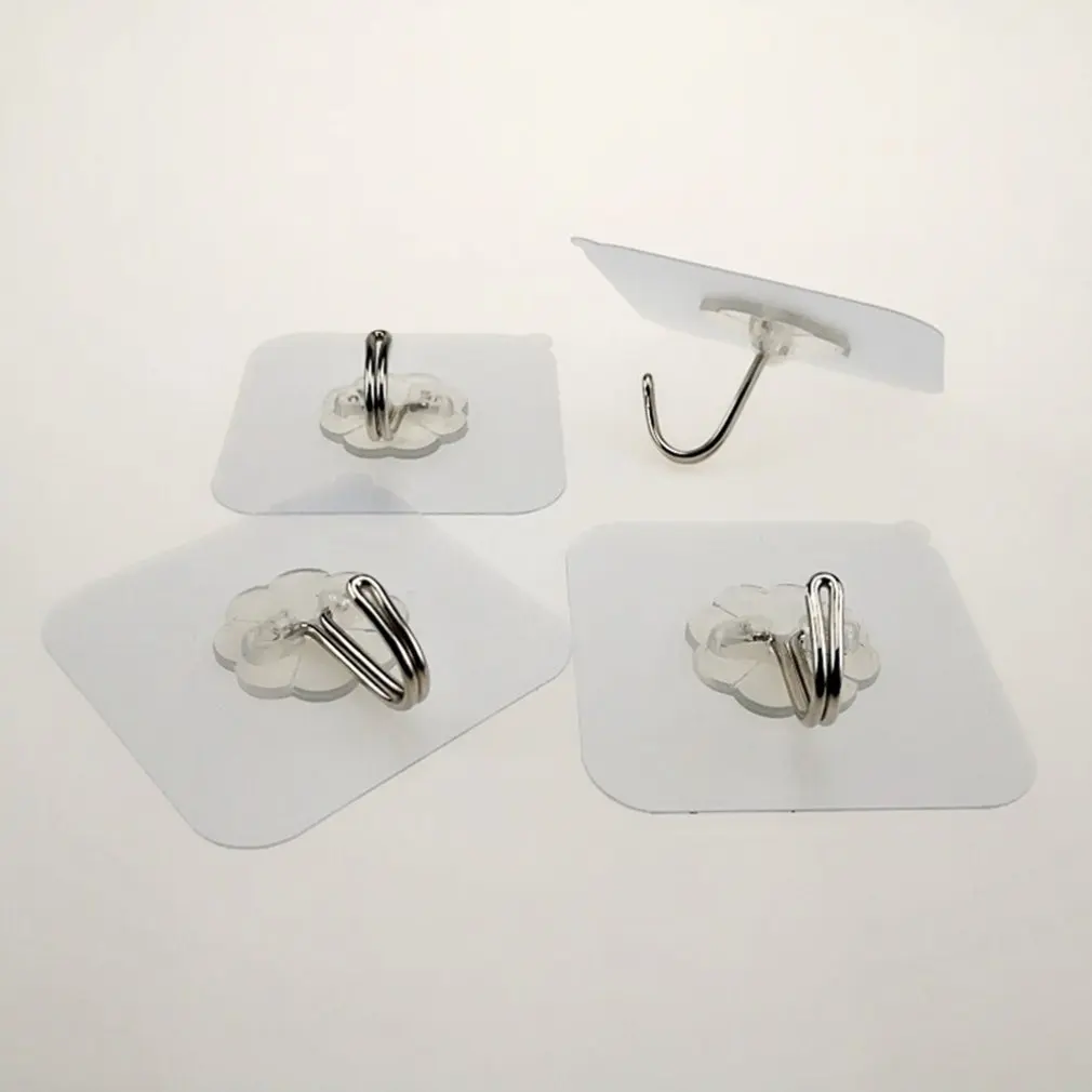

Seamless Hook Nano Strong Sticky Hook Stand Spread Creative Seamless Sticky Hook Strong Transparent Suction Cup