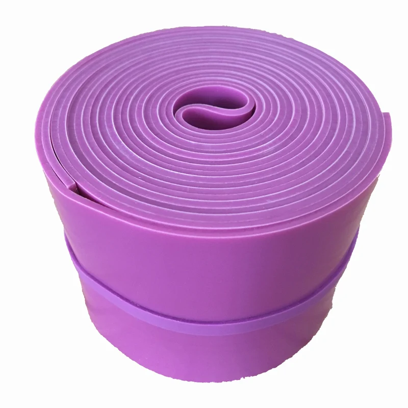 Purple 2000x50x1.5mm Фитнес-мышечная тренировочная лента, повязка с нитью, повязки на мышцы, повязки на запястье, повязка на лодыжку, наклейки на мышцы, подвижные восстанавливающие повязки - Цвет: Purple 2000x50x1.5mm