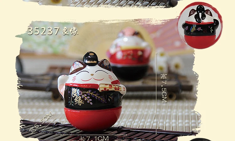 Lucky cat Лидер продаж Товары рождественские подарки миниатюрная статуя камера bambina украшения дома аксессуары для гостиной