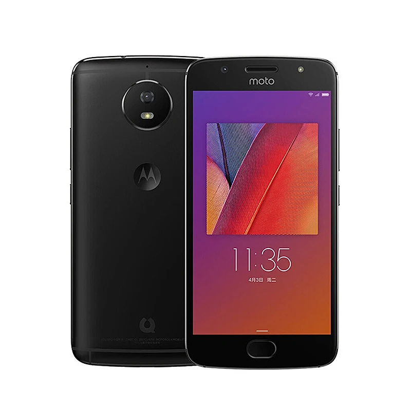 Смартфон Moto G5S с глобальной прошивкой, XT1799-2, 4 ГБ, 64 ГБ, 5,2 дюймов, Snapdragon 430, передний и задний, 16 МП, четыре ядра, поддержка мобильного телефона, NFC, 3000 мА/ч - Цвет: 4GB 64GB Black