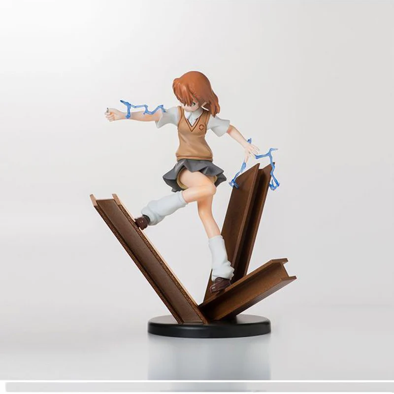 BAONIOU Anime Statue Neue Ankunft Anime Action Figure Toaru Kagaku Keine Railgun Mikoto Misaka Häschen Mädchen Ver 36 cm 1/4 Skala PVC Dekoration Puppe
