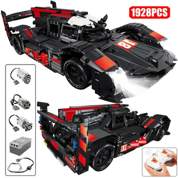 

1928pcs City RC/non-RC Electric Racing Car R18 Building Blocks for Technic Remote Control Racing Car Bricks Toys for Boy