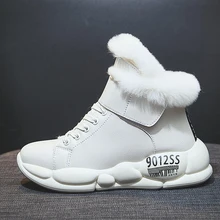 YRRFUOT, зимняя модная женская обувь из хлопка теплые уличные женские зимние ботинки Лидер продаж, модные кроссовки, женская обувь высокого качества