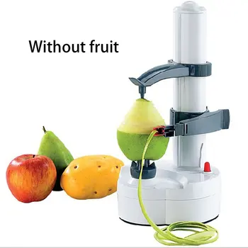 

X117 Automatic Multifunctional Electric Peeler Without Power Cord Rotating Vegetables Fruits Peeler Kitchen Accessory