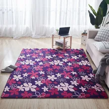 Осенний Коралловый Цветочный жильный ковер Нескользящие ковры ковер напольный впитывающие коврики кухонные ковры мягкий коврик 3D элегантное одеяло# G7
