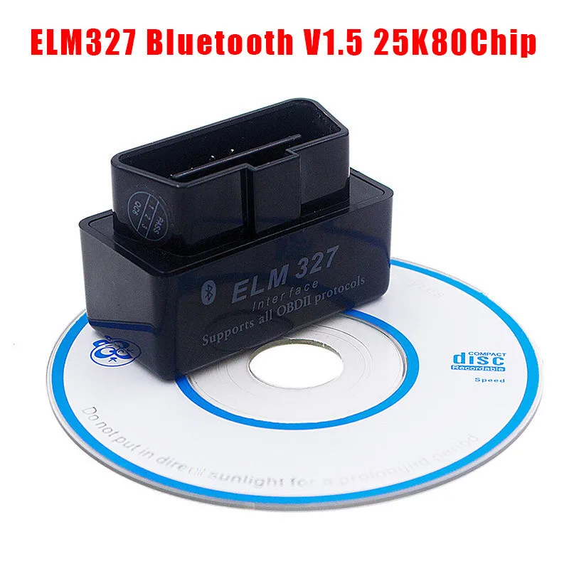 Hiyork Obd Obd2 кабели Obd 2 автомобиля elm327 адаптер автомобильный диагностический инструмент сканирования Bluetooth V2.1/V1.5 супер мини для Android/Symbian