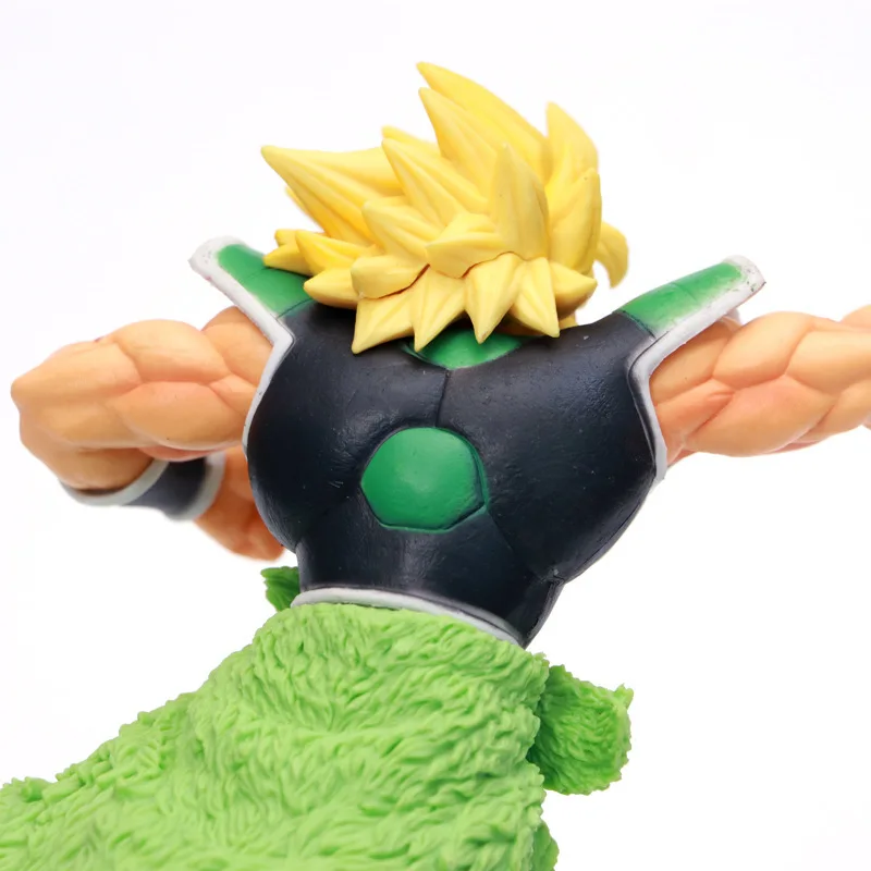 Dragon Ball Z Super Broly Movie Ver. Зеленые волосы против Гоку Broli Супер Saiyan Боевая форма ПВХ экшн-фигурка Драконий жемчуг зет модель 24 см