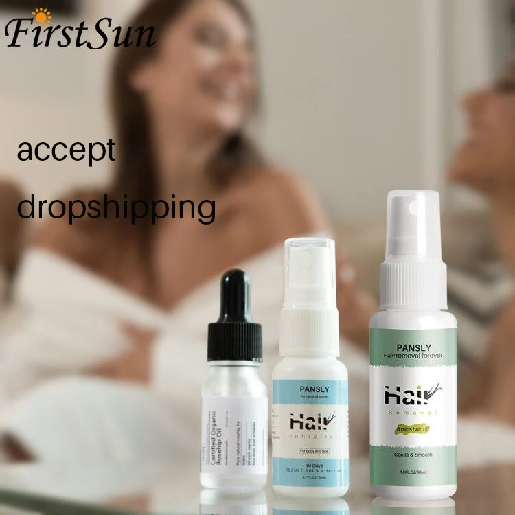 

Unisex Spray Away Hair Removal Cream Painless Depilatory Smooth Skin Body ,Natural Hair Growth Inhibitor Essence Spray Permanent