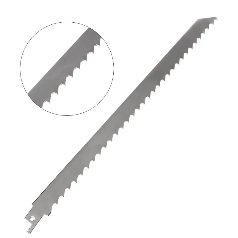 Stainless Steel 300mm Reciprocating Power Saw Blade With Thick Tooth