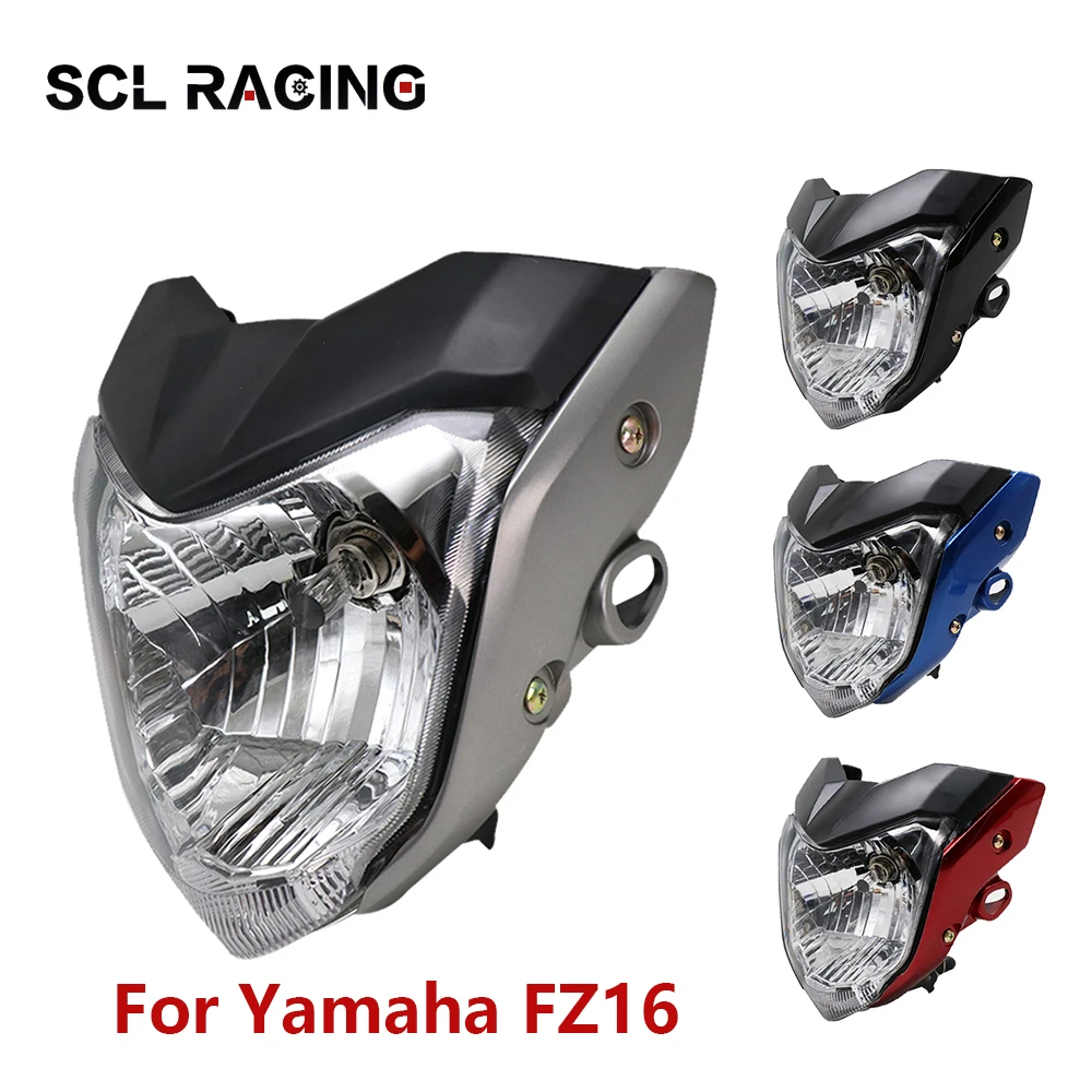 Alconstar Модифицированная фара для мотоцикла в сборе с кронштейном лампы Yamaha FZ16 YS150