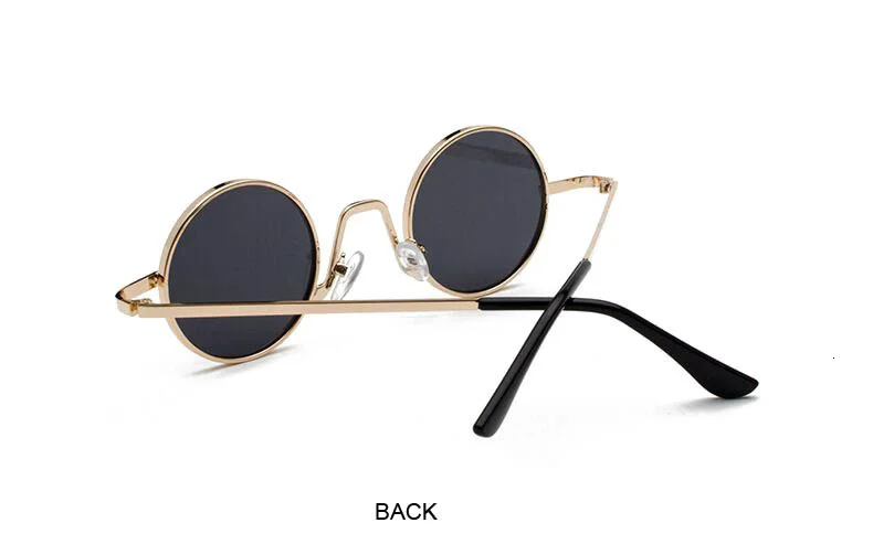 best sunglasses for women Vintage Red Round Sunglasses Woman Man Fashion Brand Designer Sun Glasses Female Male Retro Small Frame Circle Hip Hop Oculos white sunglasses women