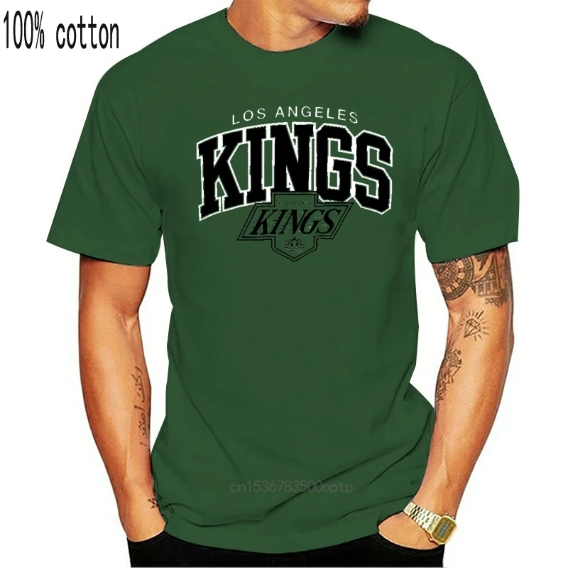 Рубашка Mitchell &amp Ness с изображением традиционной команды LA Kings серого цвета |