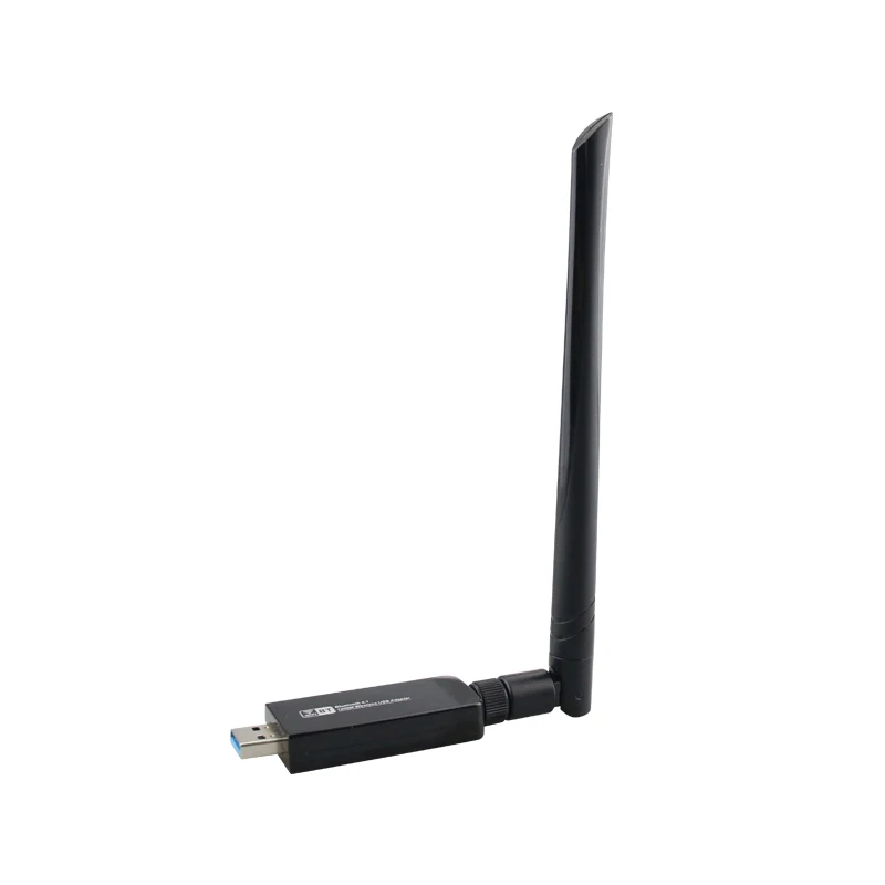 Bluetooth 4,1 беспроводной AC 1200 Мбит/с 5 ГГц WiFi USB 3,0 LAN адаптер с высоким коэффициентом усиления антенна Сеть карта для систем Windows Linux