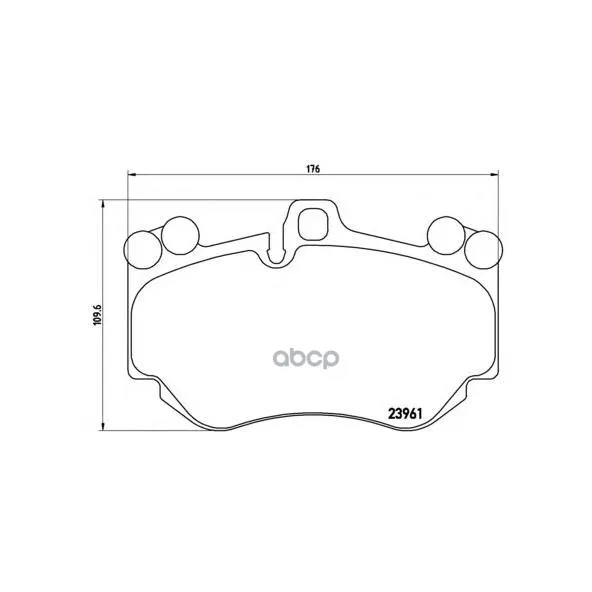 Колодки Тормозные P65016 Brembo арт. P65016