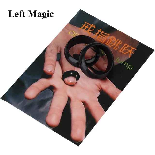Odyssey Ring By Calen Morelli Magic Tricks Magicians Ring Transfer Jumps From Finger to Finger Magia Close Up Street Illusions 1