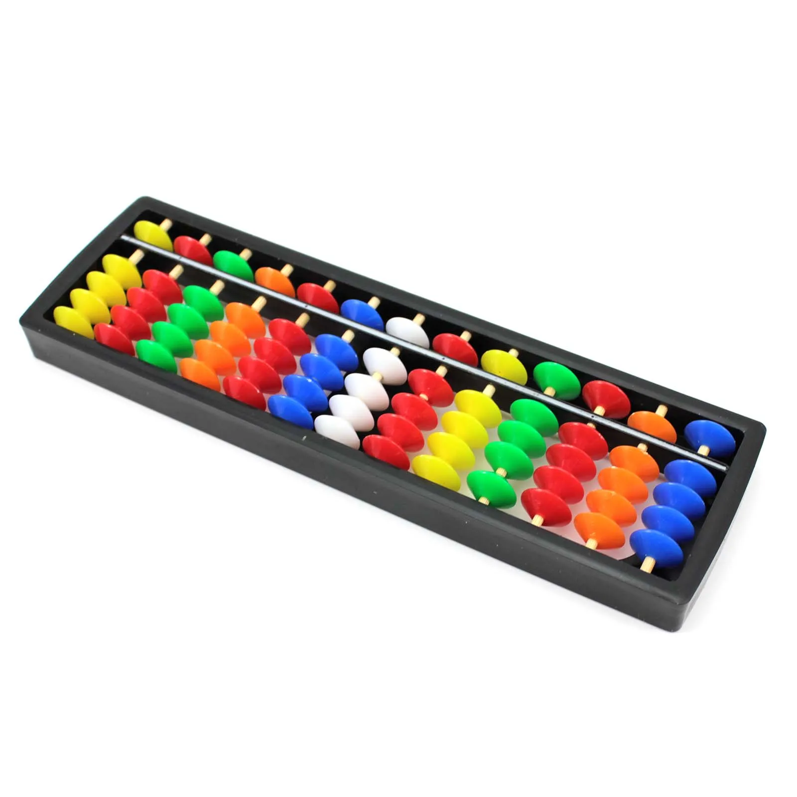 Абсолютно и качественный Abacus детские развивающие игрушки нежные маленькие детские пластиковые бусины бамбуковые 13 колонок цвета