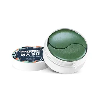 

60pcs 24k Gold Collagen Eye Mask Anti Wrinkle Sleep Eye Patch Seaweed Moisturizing Dark Circles Remover Eye Mask Eye Skin Care