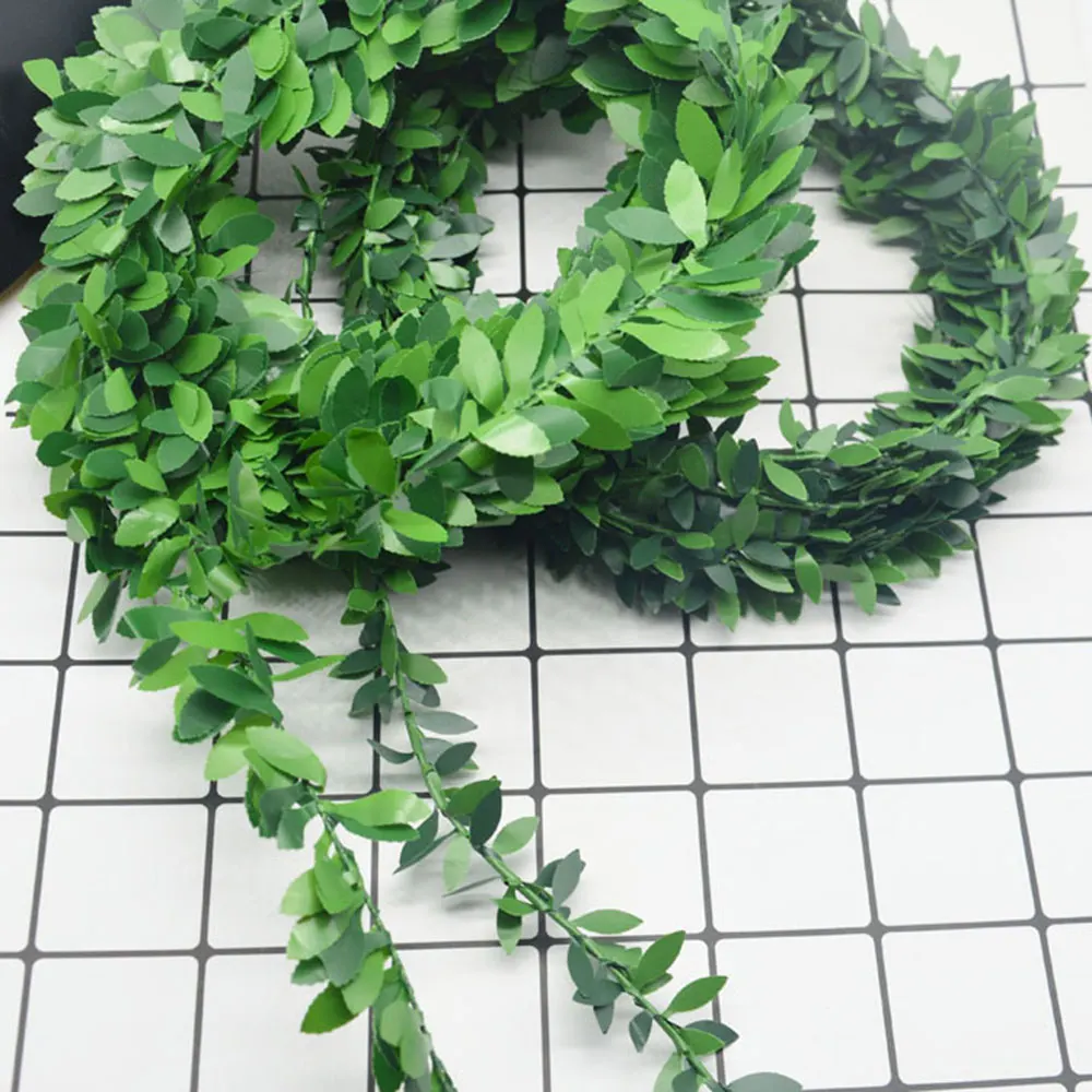 Оформление поддельные флористики DIY ВЕНОК подарки 7,5 м искусственные цветы лоза Рождество для дома свадебный Декор свадебные аксессуары