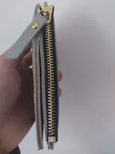 Billetera corta con estampado de flores para mujer, monedero pequeño con cremallera, tarjetero de cuero