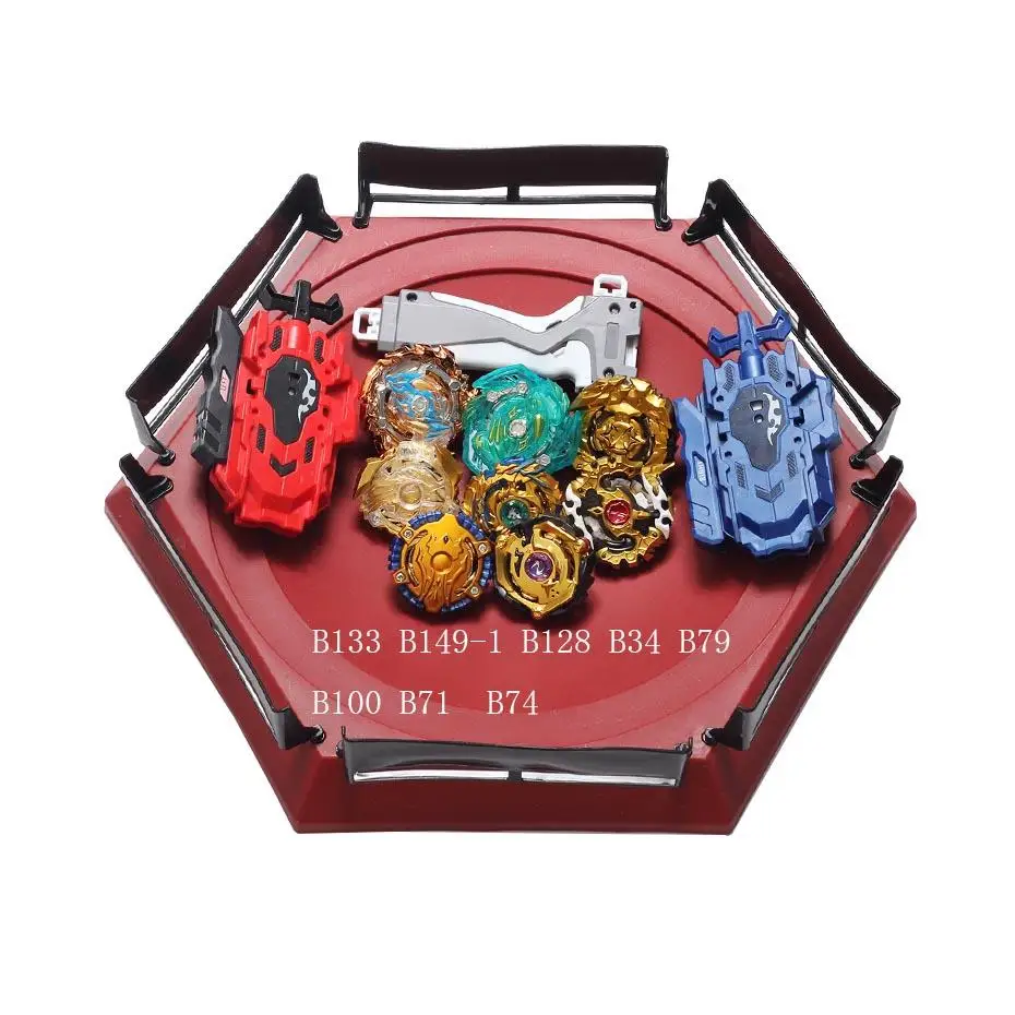 Beyblade Burst Горячая игра стадион вращается на B-150 B-148 металлические боевые лезвия капота, в то время как металлические Bayblade стадион игрушки - Цвет: 3
