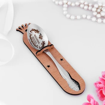 

Personalized tea spoon with engraving "Polina", h = 14 4840523