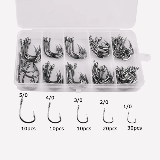 10827 Fishing Hooks Saltwater Live Bait Hooks 2X Strong Stainless Steel Fishing  Hook Bait Fish Hooks 1/0-5/0 - AliExpress