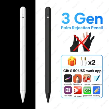 Умный стилус для iPad Pro 11, 12,9, 2020, стилус для iPad Air 3, 2019, 10,2, mini 5