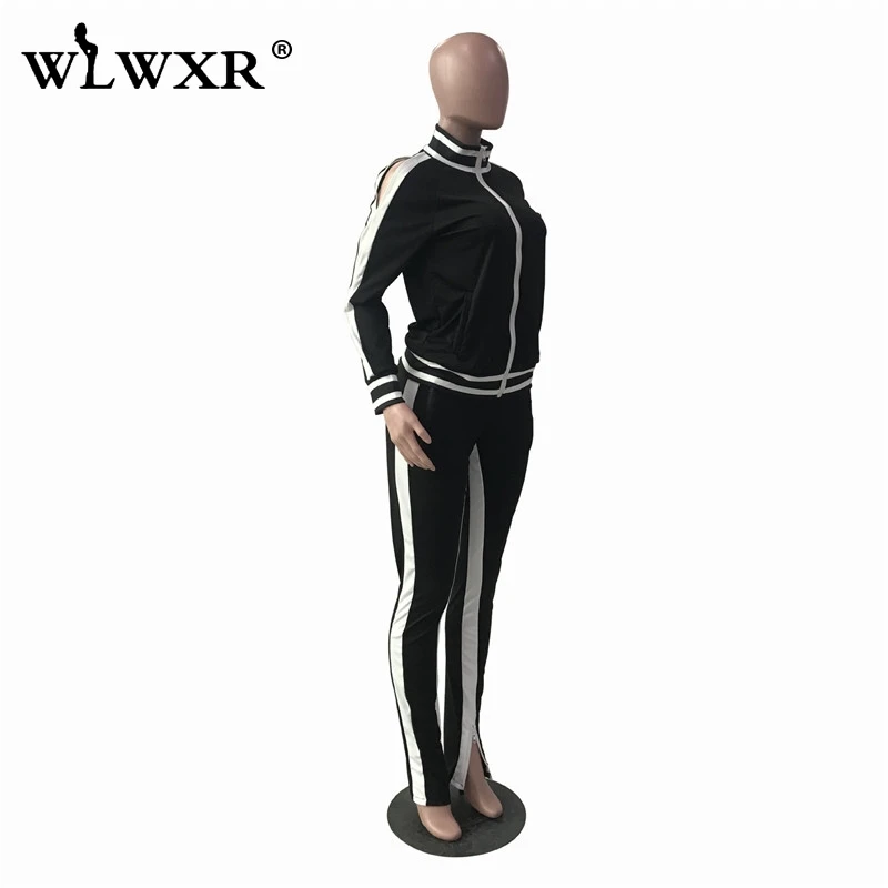 WLWXR повседневный комплект из двух предметов топ и штаны женский свитер