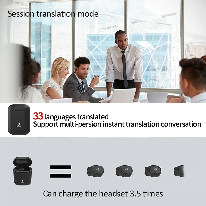 Wireless Bluetooth Headset Image 4