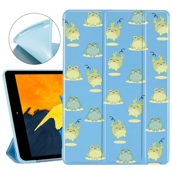 

Cute Frog For iPad Air 1 2 Cases iPad Case Soft Silicone Back Coque Protective Covers iPad 7th Generation Case Pro 11 2020 Funda