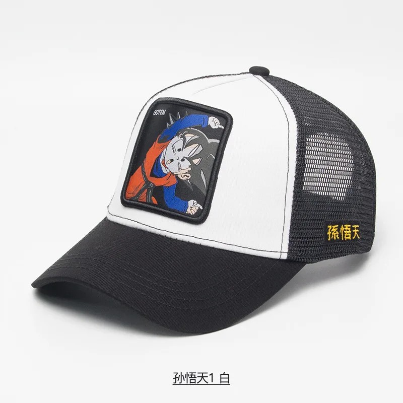 Популярный бренд Goku супер 12 стилей Dragon Ball Snapback хлопковая бейсбольная кепка для мужчин и женщин хип-хоп папа сетчатая шапка бейсболка дропшиппинг - Цвет: Розовый