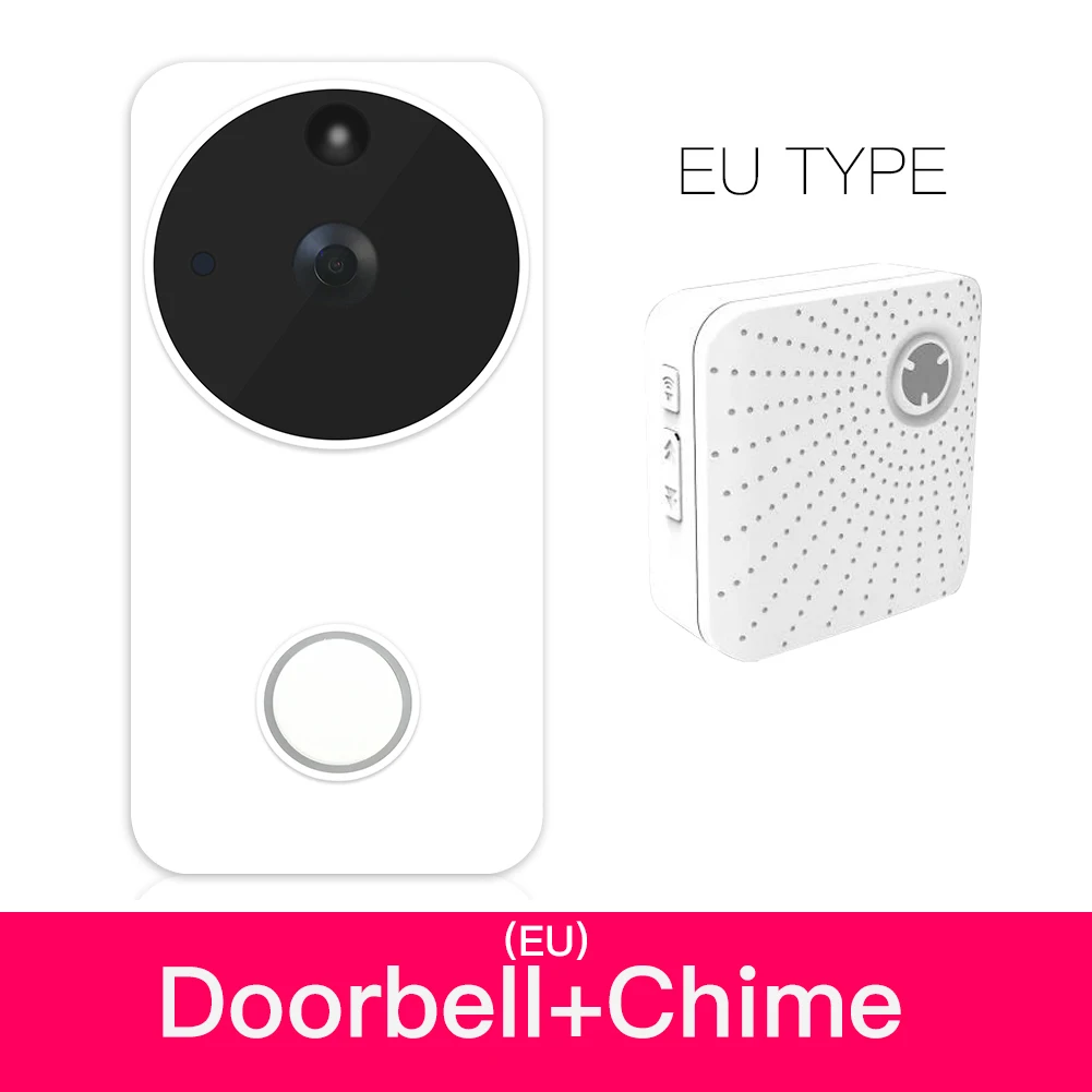 Option 11 Tuya Smart Life беспроводной умный видео дверной звонок камера Full HD PIR Обнаружение движения камера ночного видения работа с Alexa Echo Show - Цвет: Option 11