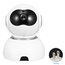 Интерком портативный звук беспроводной видеоняня камера Смарт вращающийся мини младенческой видео ночного видения дома Высокое разрешение безопасности