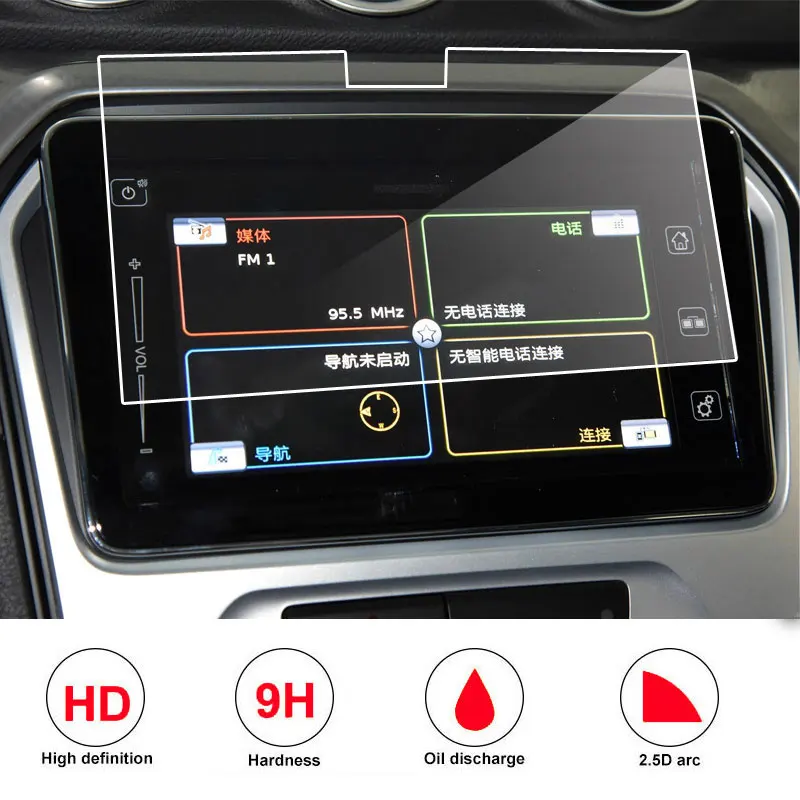Protezione Schermo Gps Pellicola Protettiva Per Navigatore Gps E Ace 10 26 Pollici Confezione Da 2 Pet G 520643