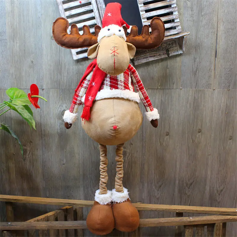 

New Year Children's Toys Christmas Elk Telescopic Children's Toys Navidad Christmas Decorations For Home Natal New Year's Gift