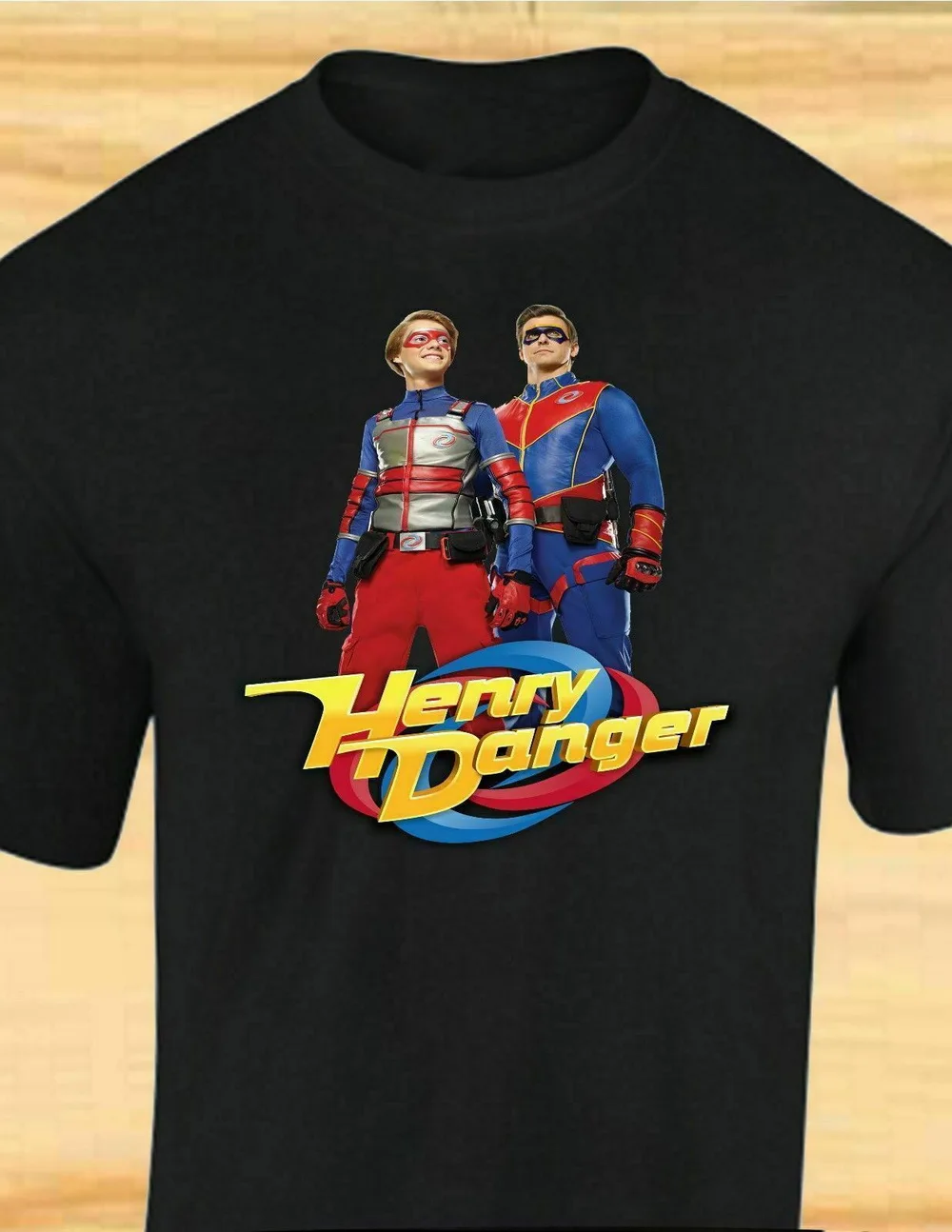 Neu Henry Danger Heroes/футболка с логотипом для взрослых и детей ясельного возраста S-3Xl