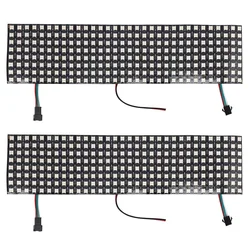 Panneau de matrice de points LED, WS2812B rvb 832 Pixels, matrice de points numérique Flexible, adressable individuellement, écran d'affichage LED 