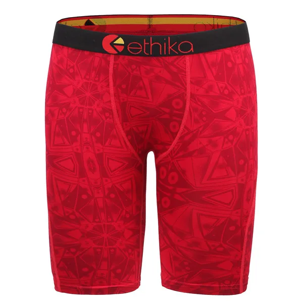 H Ethika, мужское нижнее белье до колен, хипстер, хип-хоп, уличная одежда, мужские боксеры, быстросохнущие, модные, дышащие, длинные, для ног, боксеры для женщин - Цвет: H