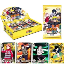Jeu de cartes en papier Narutoes pour enfants, Collection de personnages de périphérique d'anime, carte de jeu, jouet