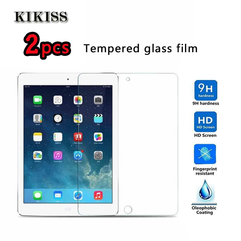 2 шт. закаленное Стекло для Apple iPad 5 6 9 7 2017 2018 2019 Pro 11 10 чехол Air 1 Mini 3 4 защита экрана
