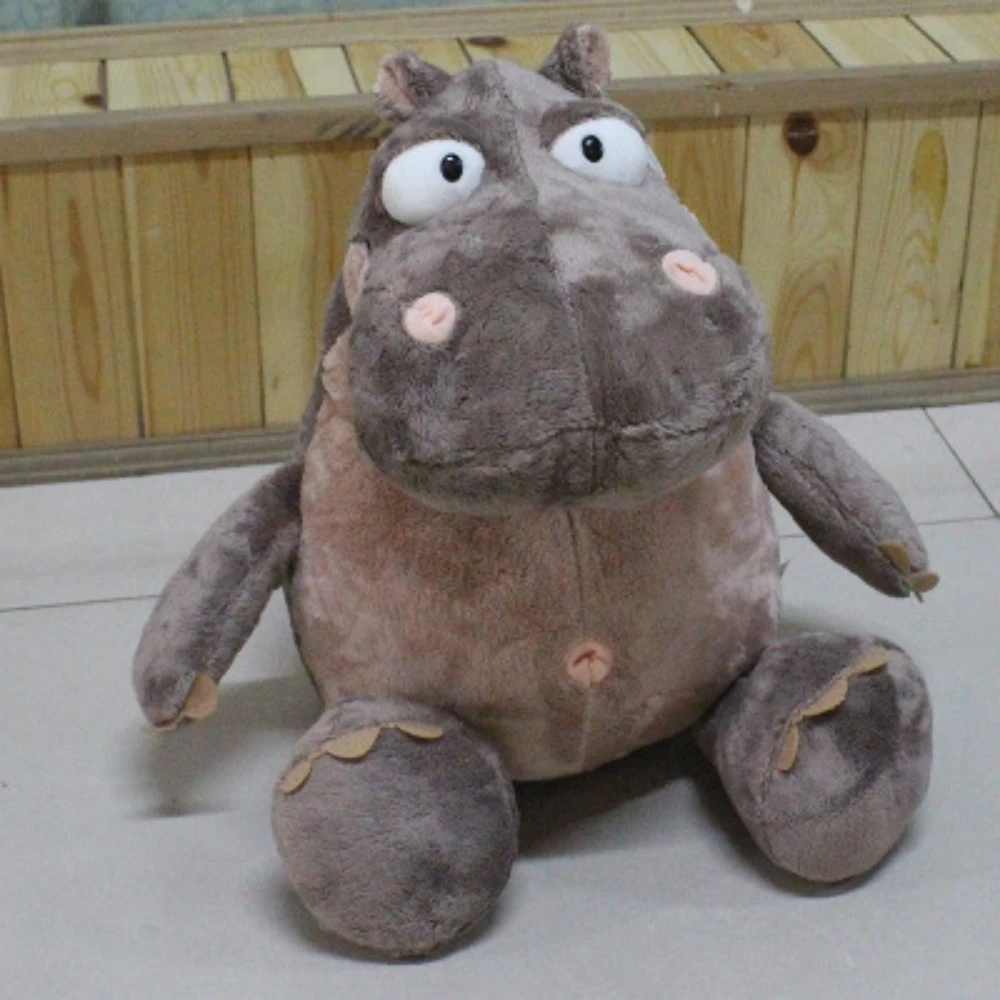 NCIS Bert the Farting Hippo плюшевая игрушка мягкая кукла животное 12 или 15 дюймов подарок