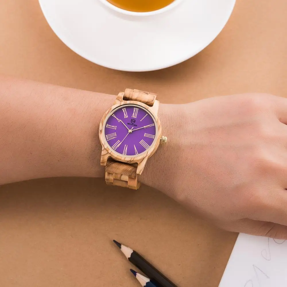 

reloj mujer stylish Unisex wood watch Casual fashion Quartz women watches Wrist watch mens watches wooden luxury couple watch